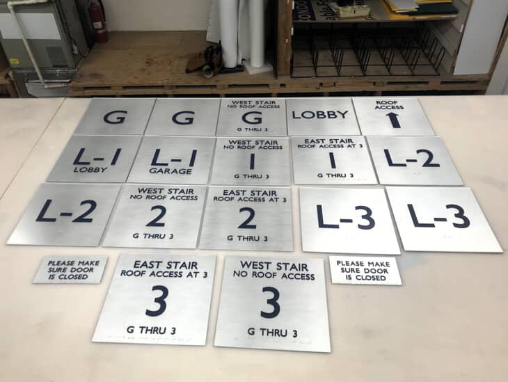 Custom Wayfinding Signs